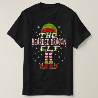The Bearded Dragon Elf Family Matching Group 2021 T-Shirt