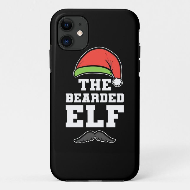 The Bearded Elf Christmas Case-Mate iPhone Case (Back)