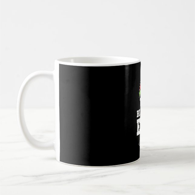 The Bearded Elf Christmas Coffee Mug (Left)