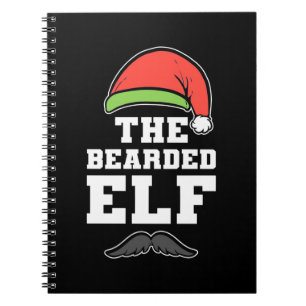 The Bearded Elf Christmas Notebook