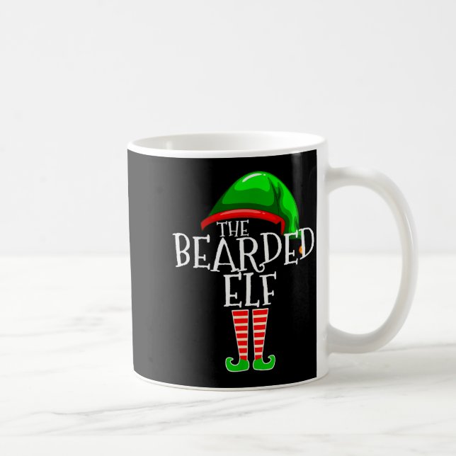 The Bearded Elf Family Matching Group Christmas Be Coffee Mug (Right)