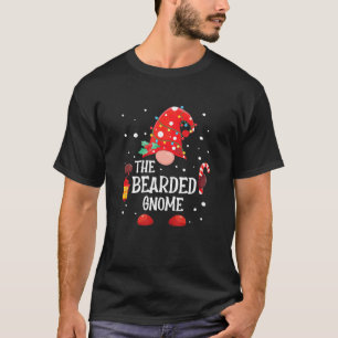 The Bearded Gnome Matching Family Christmas Gnome T-Shirt