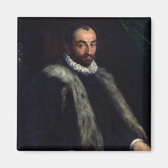 The Bearded Man, 1580 Magnet (Front)