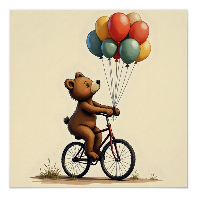 The Bear's Joyful Ride Poster (Front)