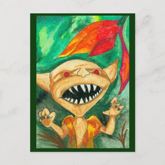 The Beast and the Beauty Postcard (Front)