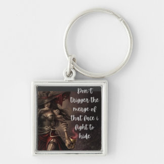 The Beast Beyond My Mask Key Ring