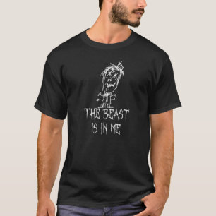 The Beast Is In Me Halloween Costume Word 1 T-Shirt