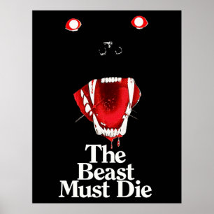 The Beast Must Die Movie Poster