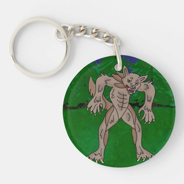 The Beast of Bray Road  Key Ring (Front)