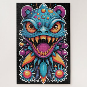 The Beast Will Feast Without Warning - Ken Gauge Jigsaw Puzzle