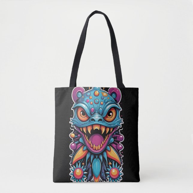 The Beast Will Feast Without Warning - Ken Gauge Tote Bag (Front)