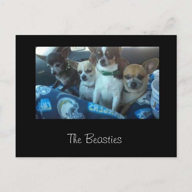 The Beasties Postcard (Front)