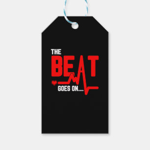 The Beat Goes On Heart Surgery Survivor Heartbeat Gift Tags