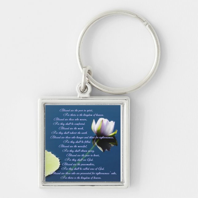 The Beatitudes Key Ring (Front)