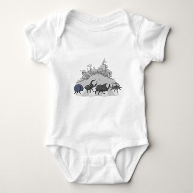 The Beatles Baby Bodysuit (Front)