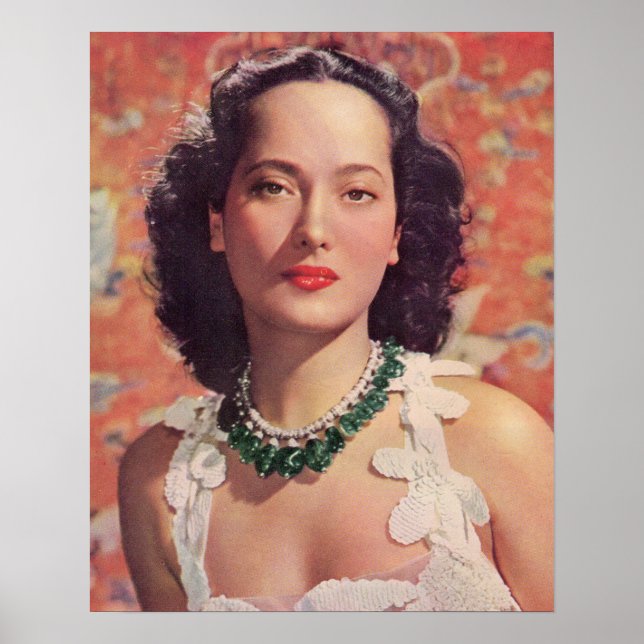 the beauteous Merle Oberon Poster (Front)