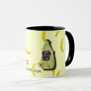 The Beautiful Bean Dog Sticker Mug