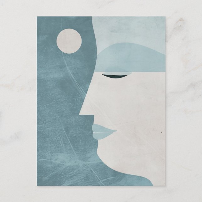 The Beautiful Boho Woman Postcard (Front)