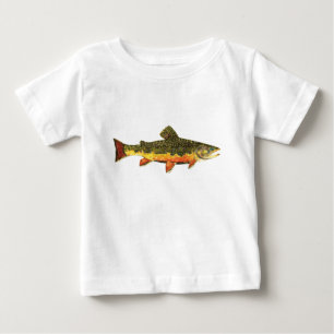 The Beautiful Brook Trout Baby T-Shirt
