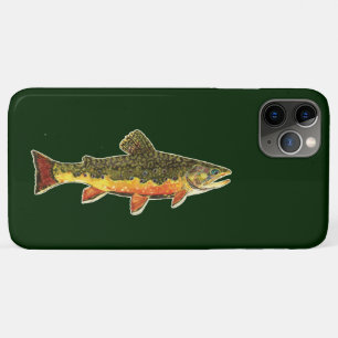 The Beautiful Brook Trout Fisherman's iPhone 11 Pro Max Case