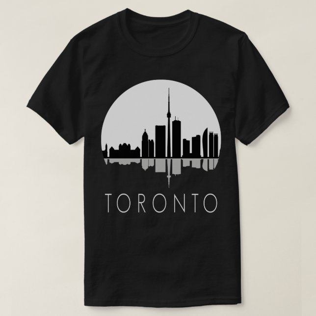 The beautiful city of Toronto Ontario Canada T-Shirt (Design Front)