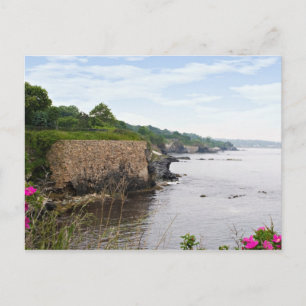 The beautiful coast of Newport Rhode Island Postcard