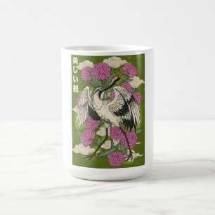 The Beautiful Crane Coffee Mug