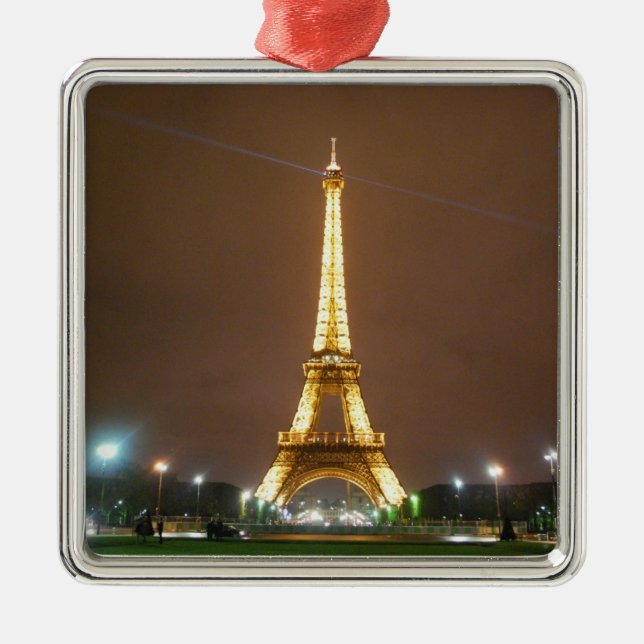 The Beautiful Eiffel Tower Metal Tree Decoration (Front)