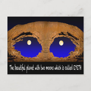 The Beautiful Eyeth -2 Postcard