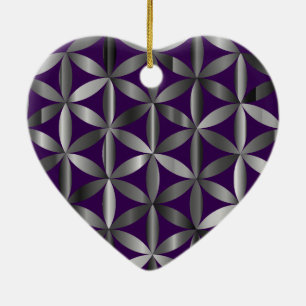 The Beautiful Flower of Life Valentines Day Tree Ceramic Tree Decoration
