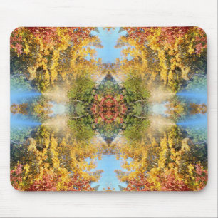 The beautiful forest in Autumn... Mouse Mat