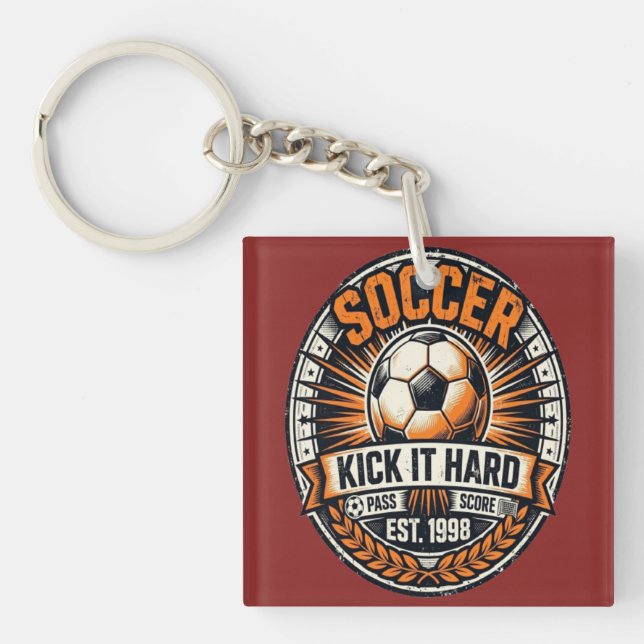 The Beautiful Game Key Ring (Front)