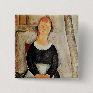 The Beautiful Grocer 15 Cm Square Badge