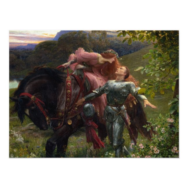 The Beautiful Lady Without Mercy by Frank Dicksee Photo Print (Front)