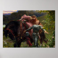 The Beautiful Lady Without Mercy by Frank Dicksee