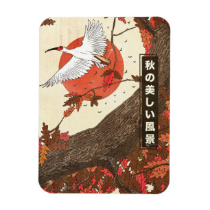 The Beautiful Landscape in Fall Magnet
