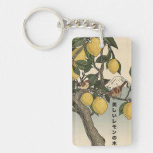 The Beautiful Lemon Tree Key Ring