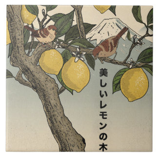 The Beautiful Lemon Tree Tile