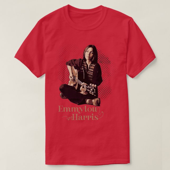 The Beautiful Miss Emmylou T-Shirt (Design Front)