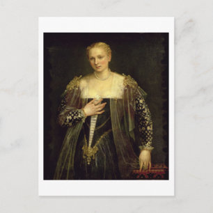 The Beautiful Nani (oil on canvas) Postcard