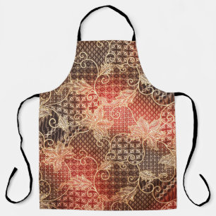 The beautiful of art Malaysian and Indonesian Bati Apron