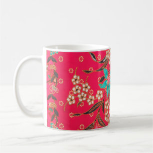The beautiful of art Malaysian and Indonesian Bati Coffee Mug