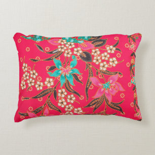 The beautiful of art Malaysian and Indonesian Bati Decorative Cushion