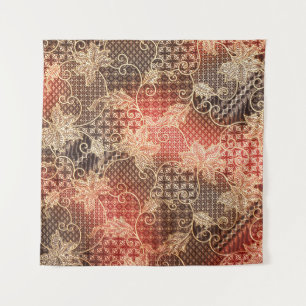 The beautiful of art Malaysian and Indonesian Bati Tapestry