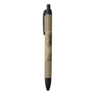 The Beautiful Princess (by Leonardo da Vinci) Black Ink Pen