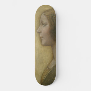 The Beautiful Princess (by Leonardo da Vinci) Skateboard