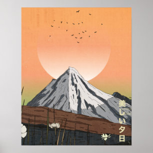 The Beautiful Sunset Poster