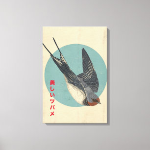 The Beautiful Swalllow Canvas Print