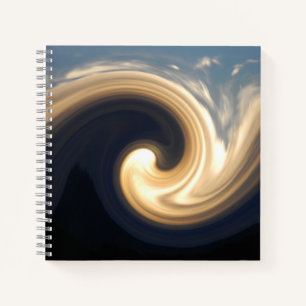 The beautiful wave...... notebook