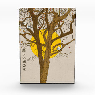 The Beautiful Willow Tree Photo Block